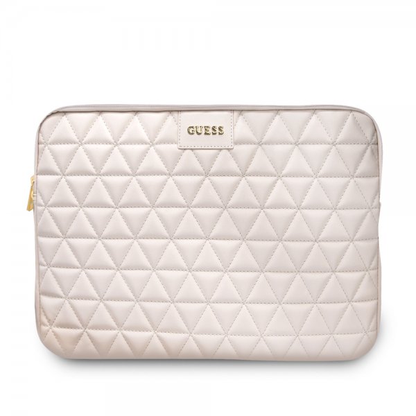 MacBook Sleeve 13 tum Quilted Rosa
