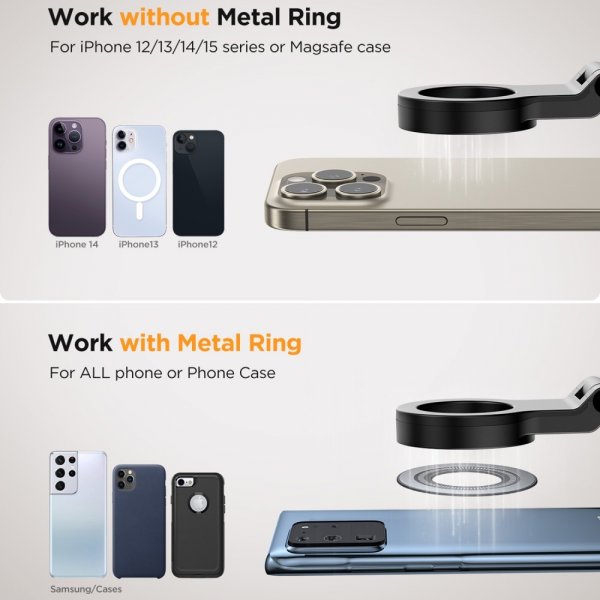 Magnetic Travel Phone Holder MagSafe