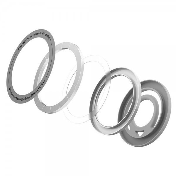 MagSafe Mobilhållare Dual Pop Grå
