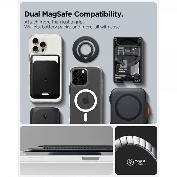MagSafe Mobilhållare Dual Pop Svart