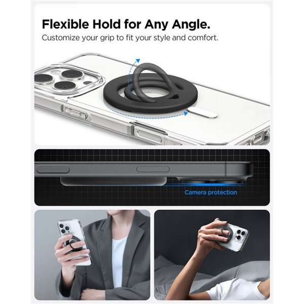MagSafe Mobilhållare Dual Pop Svart