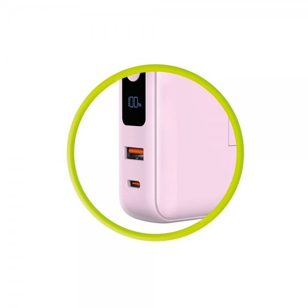 MagSafe-powerbank/Reseladdare Inbyggda kablar/Apple Watch-laddning Rosa