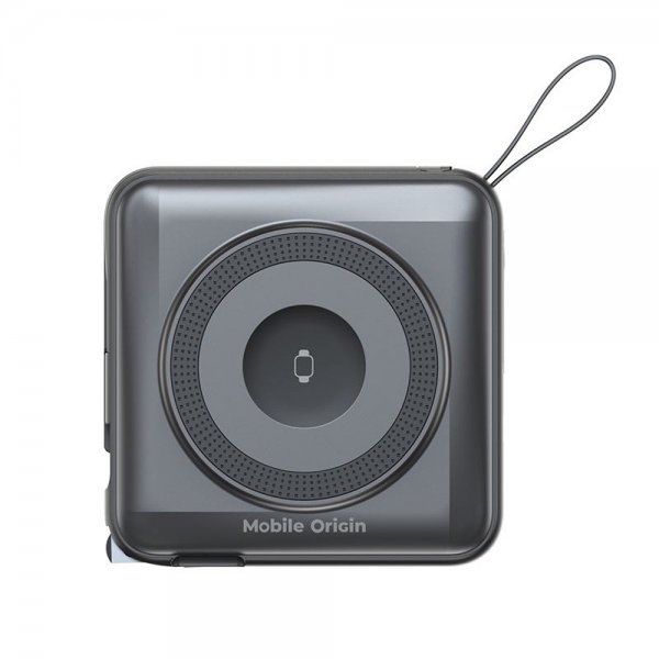 MagSafe-powerbank/Reseladdare Inbyggda kablar/Apple Watch-laddning Svart