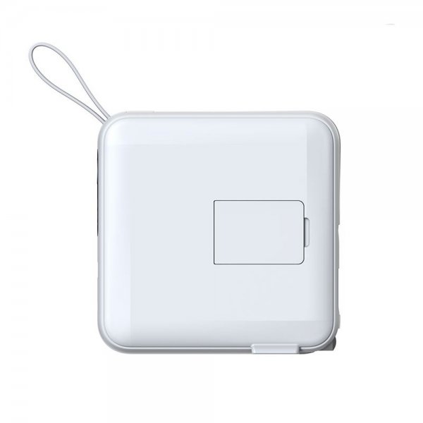 MagSafe-powerbank/Reseladdare Inbyggda kablar/Apple Watch-laddning Vit