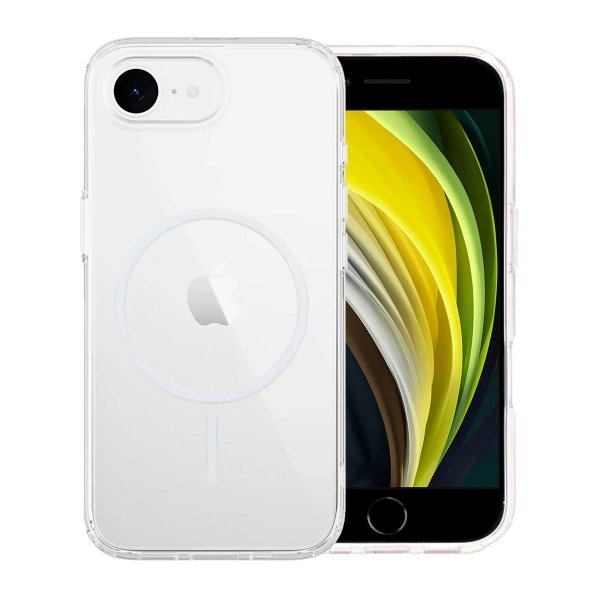 iPhone 7/8/SE Skal TPU MagSafe Transparent