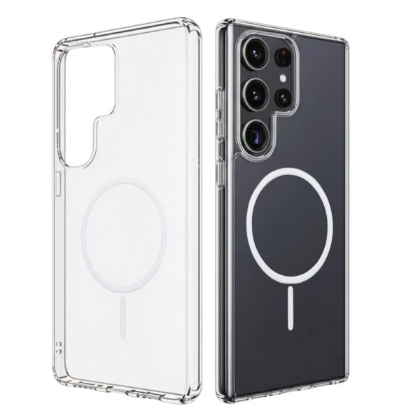 Samsung Galaxy S25 Ultra Skal TPU MagSafe Transparent