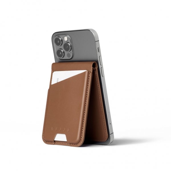 Korthållare MagSafe Wallet Stand Tan