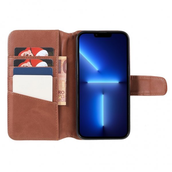 iPhone 14 Pro Fodral Essential Leather Maple Brown