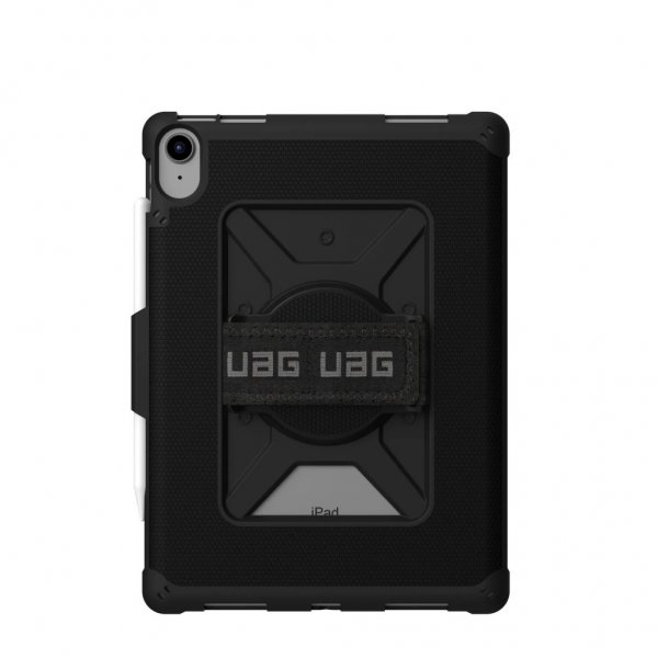 iPad 10.9 (gen 10)/iPad 11 (A16) Skal Metropolis Hand Strap Svart