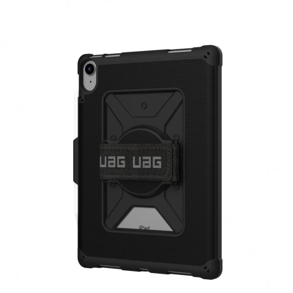 iPad 10.9 (gen 10)/iPad 11 (A16) Skal Metropolis Hand Strap Svart
