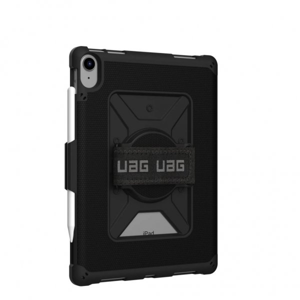 iPad 10.9 (gen 10)/iPad 11 (A16) Skal Metropolis Hand Strap Svart