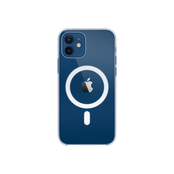 Original iPhone 12/iPhone 12 Pro Skal Clear Case MagSafe Transparent Klar