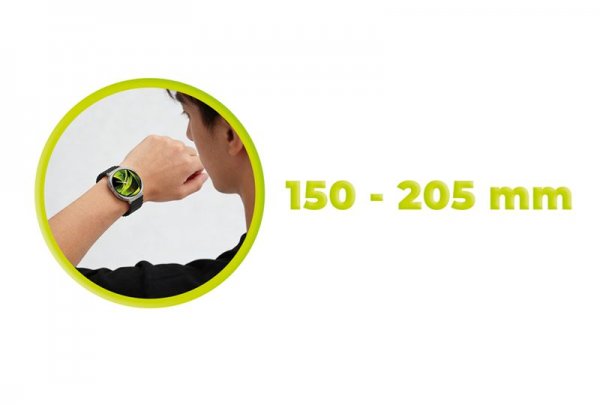 Samsung Galaxy Watch 8 40/44mm/Classic 46mm Armband Easy Strap Svart