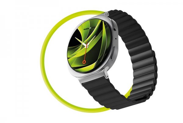 Samsung Galaxy Watch 8 40/44mm/Classic 46mm Armband Easy Strap Svart