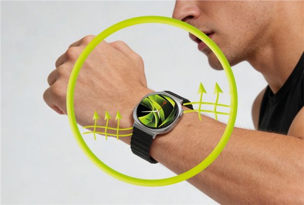 Samsung Galaxy Watch 8 40/44mm/Classic 46mm Armband Easy Strap Svart