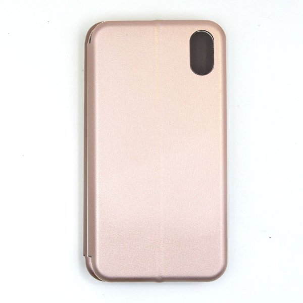 iPhone X/iPhone Xs Fodral med Stativ Roseguld