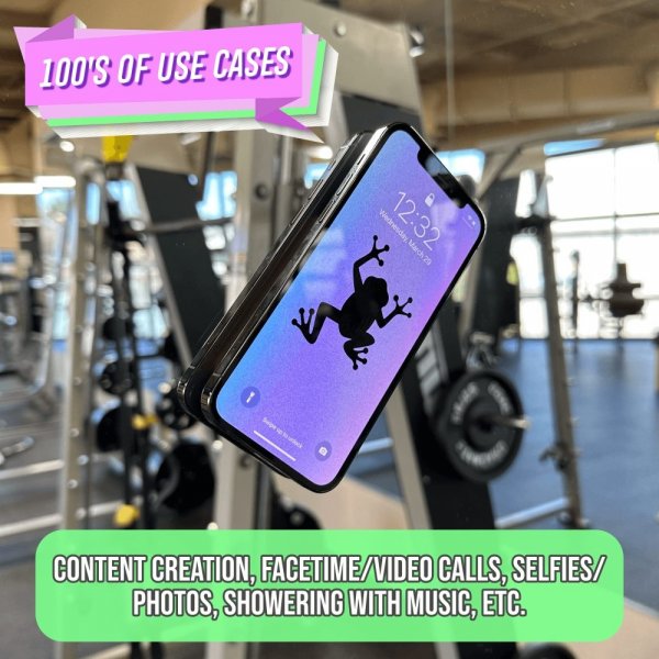 Mobilhållare Sugkopp Röd