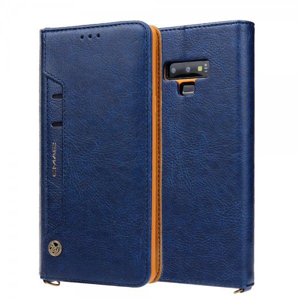 Mobilplånbok till Samsung Galaxy Note 9 Korthållare Blå