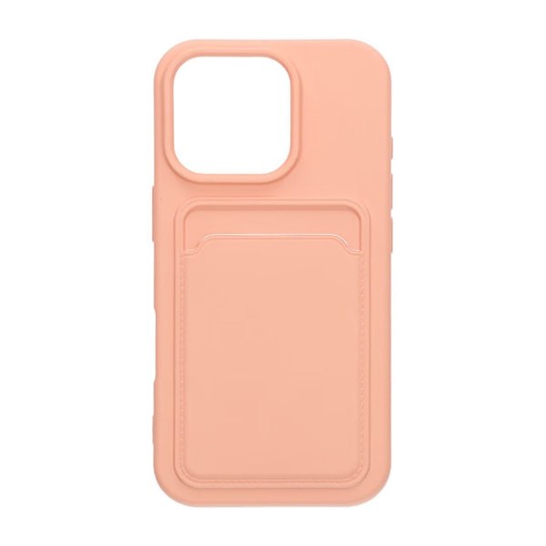iPhone 16 Pro Max Skal Korthållare Rosa