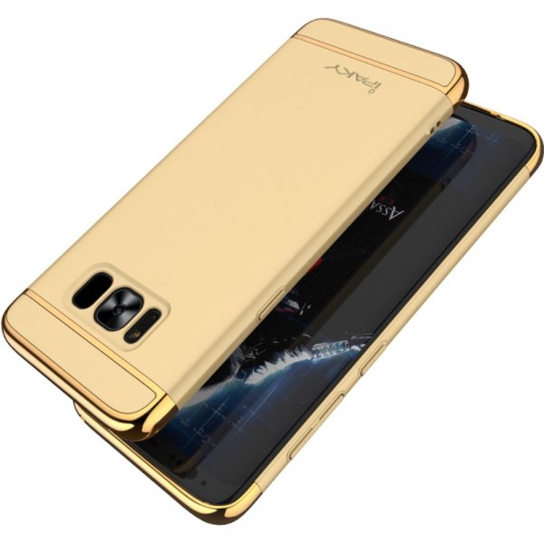 Mobilskal till Samsung Galaxy S8 Pläterad Hårdplast Guld