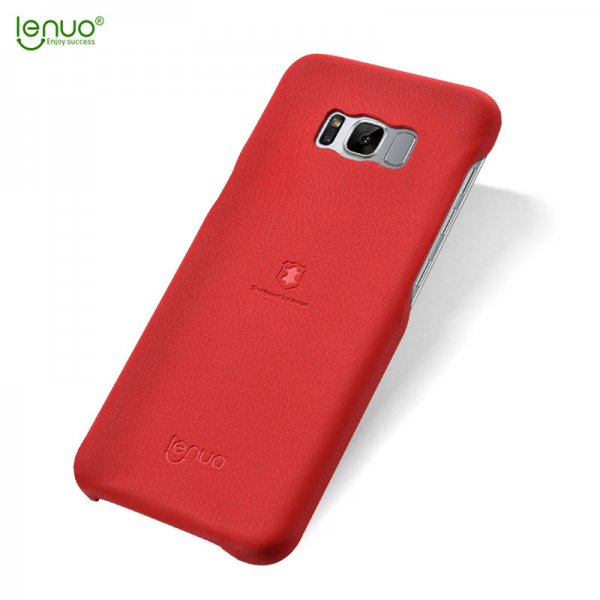 Mobilskal till Samsung Galaxy S8 PU-läder Röd