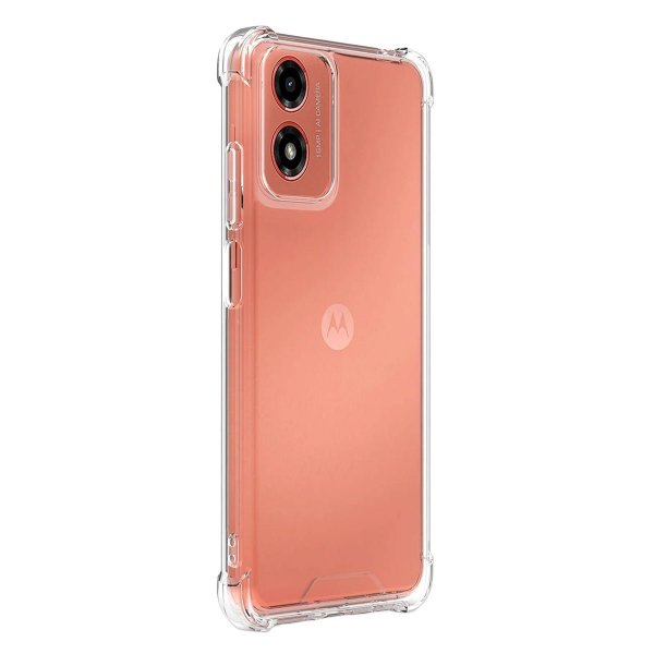 Motorola Moto G04/Moto E14 Skal Stöttålig Transparent