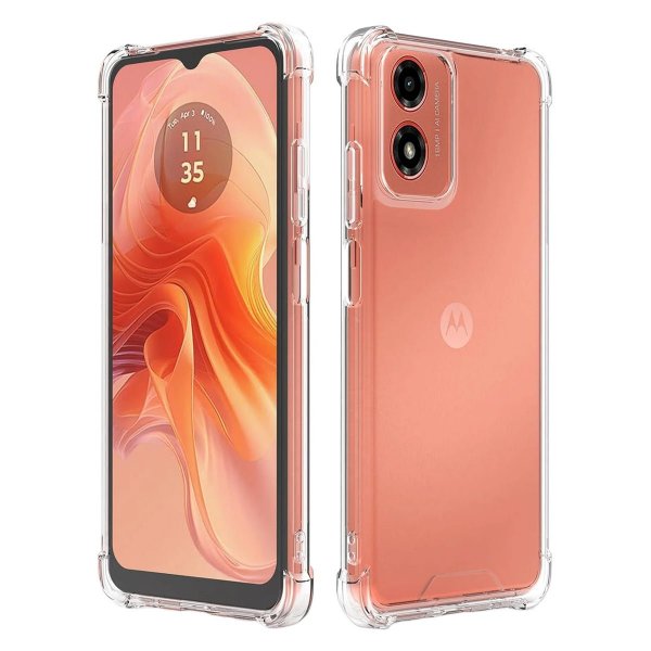 Motorola Moto G04/Moto E14 Skal Stöttålig Transparent