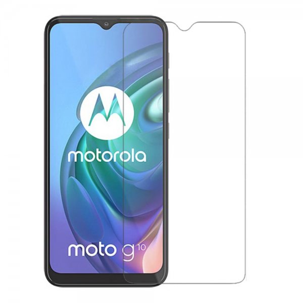 Motorola Moto G10 Skärmskydd i Härdat Glas Fasad Kant