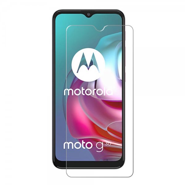 Motorola Moto G30 Skärmskydd i Härdat Glas Fasad Kant