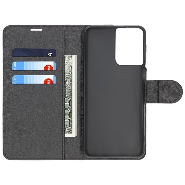 Motorola Moto G35 5G Fodral med Stativ Svart