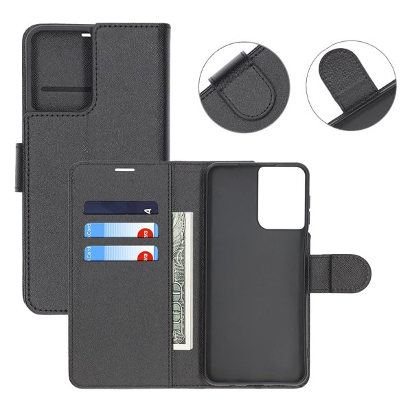 Motorola Moto G35 5G Fodral med Stativ Svart