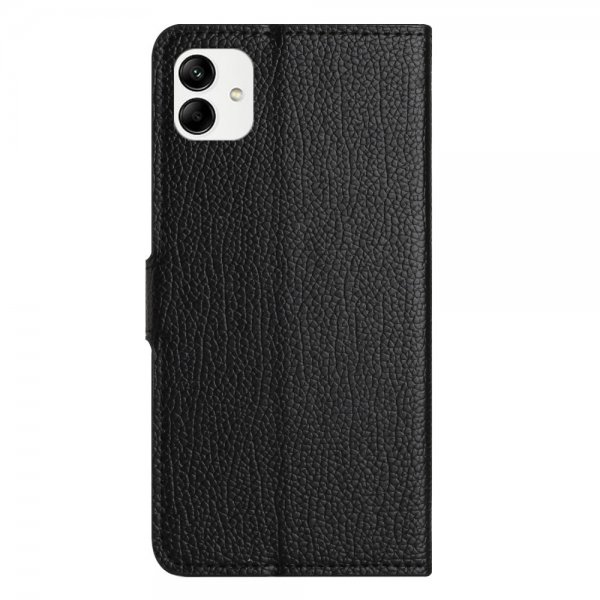 Motorola Moto G54 Fodral Litchi Svart