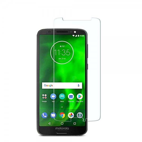Motorola Moto G6 Play / E5 Skärmskydd i Härdat glas 0.3mm Tjockt Fasad Kant
