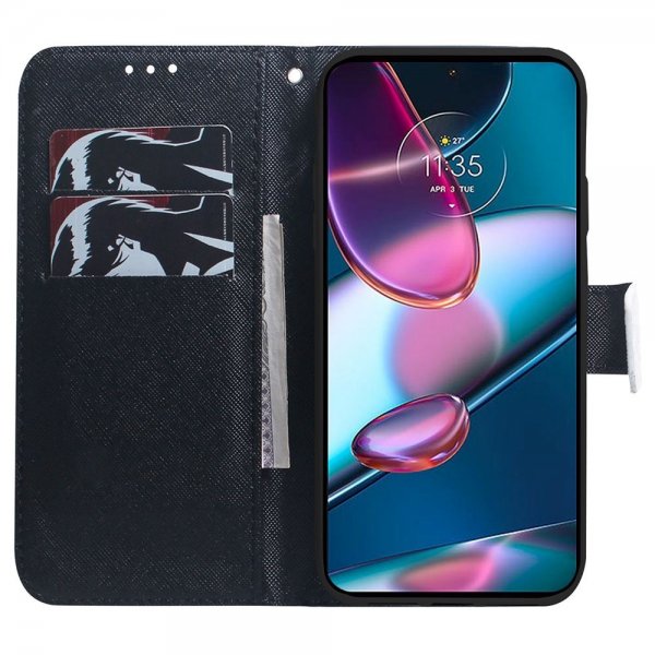 Motorola Moto G62 5G Fodral Motiv Don't Touch My Phone