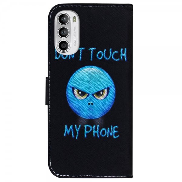 Motorola Moto G62 5G Fodral Motiv Don't Touch My Phone