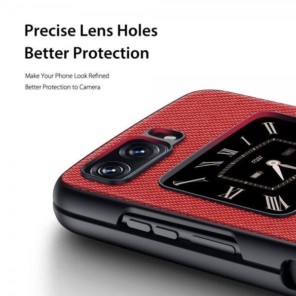 Motorola Razr 2022 5G Skal FINO Series Röd