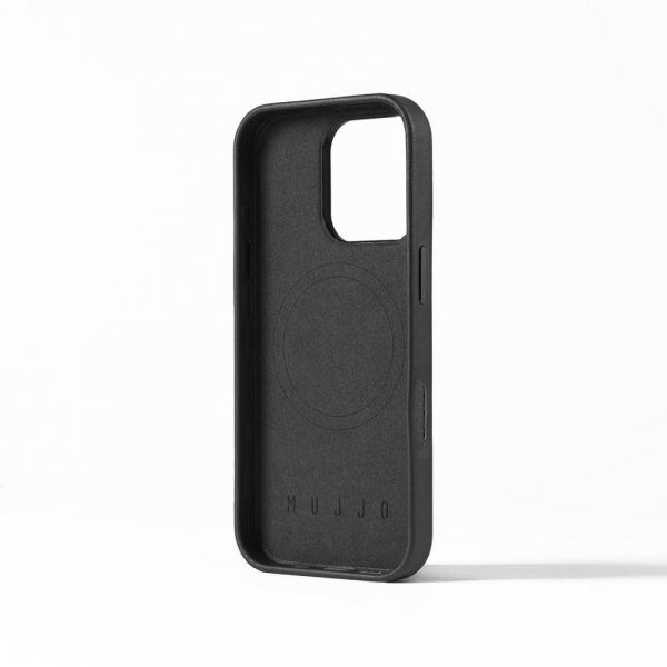 iPhone 16 Pro Skal Full Leather Case Svart