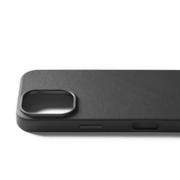 iPhone 16 Pro Skal Full Leather Case Svart