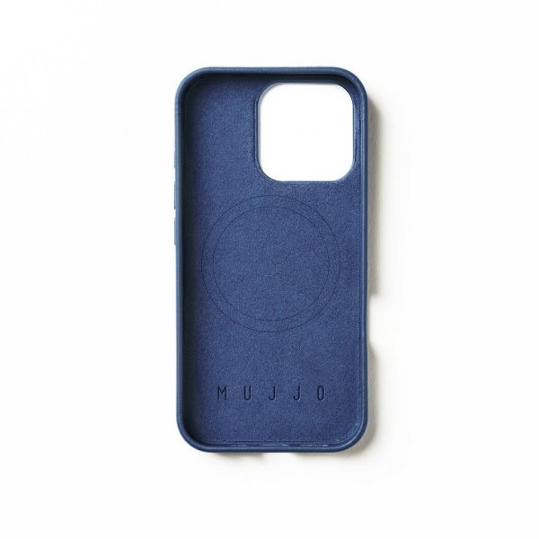 iPhone 16 Pro Skal Full Leather Case Monaco Blue