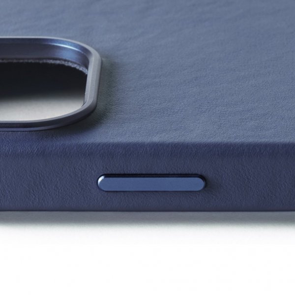 iPhone 16 Pro Skal Full Leather Case Monaco Blue