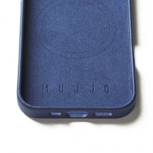 iPhone 16 Pro Skal Full Leather Case Monaco Blue
