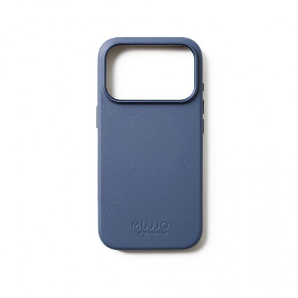 iPhone 17 Pro Skal Full Leather Case MagSafe Monaco Blue