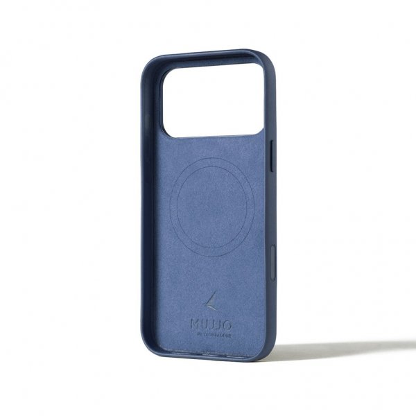 iPhone 17 Pro Max Skal Full Leather Case MagSafe Monaco Blue