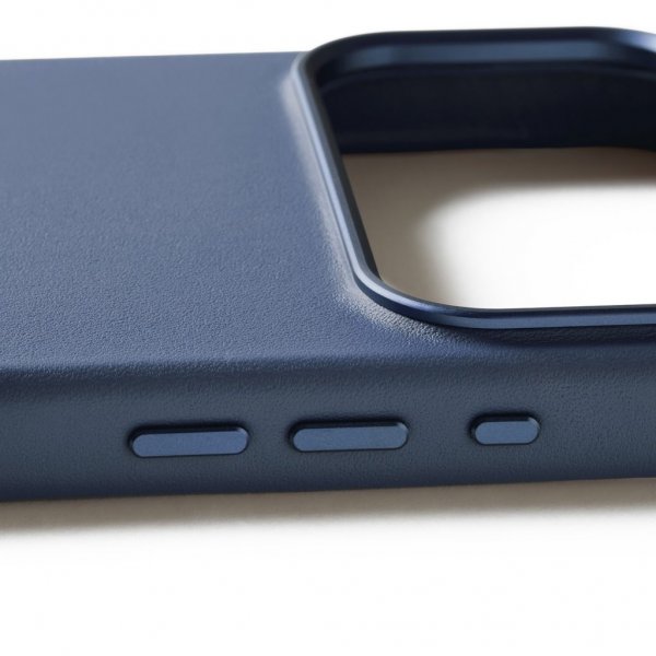 iPhone 17 Pro Max Skal Full Leather Case MagSafe Monaco Blue