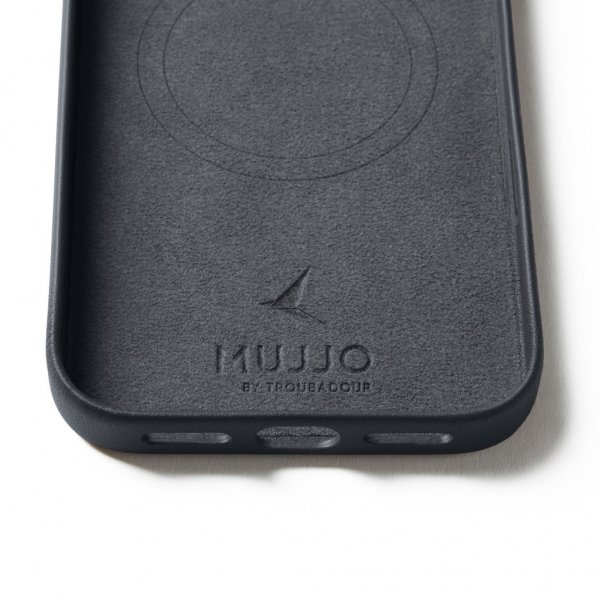 iPhone 17 Pro Max Skal Full Leather Case MagSafe Basalt