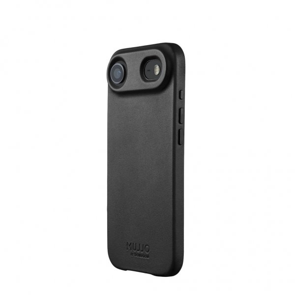 iPhone Air Skal Full Leather Case MagSafe Svart