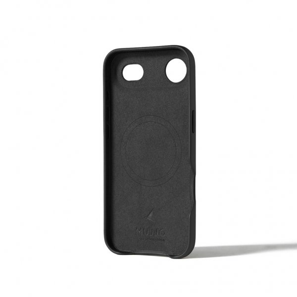 iPhone Air Skal Full Leather Case MagSafe Svart