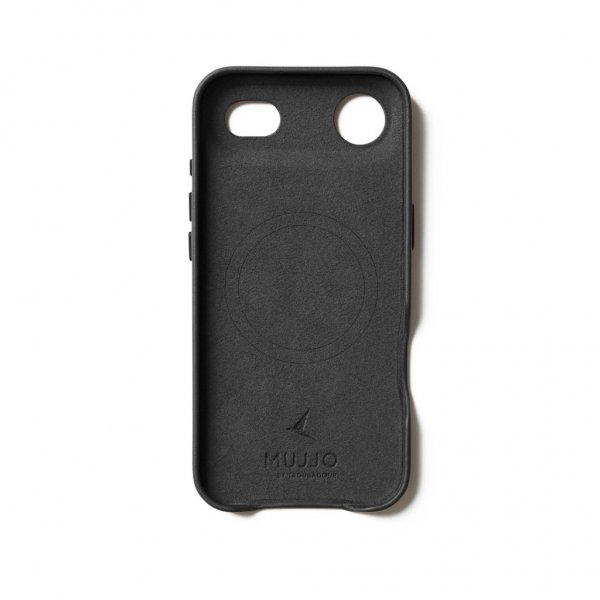 iPhone Air Skal Full Leather Case MagSafe Svart