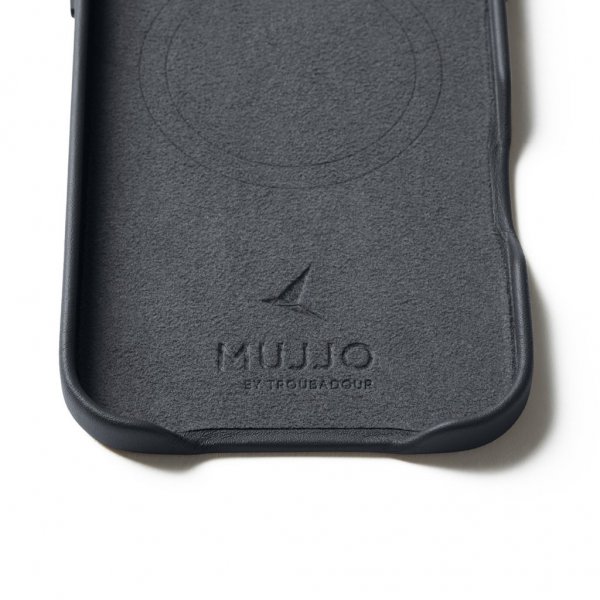 iPhone Air Skal Full Leather Case MagSafe Basalt
