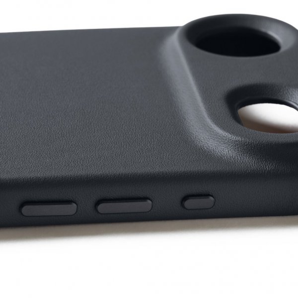 iPhone Air Skal Full Leather Case MagSafe Basalt